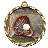 2-1/4" Bright Edge FCL Lacrosse Medal 022-FCL158