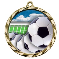 2-1/4" Bright Edge FCL Soccer Medal 022-FCL40