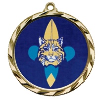 2-1/4" Bright Edge  Webelo Medal 022-Ol-4