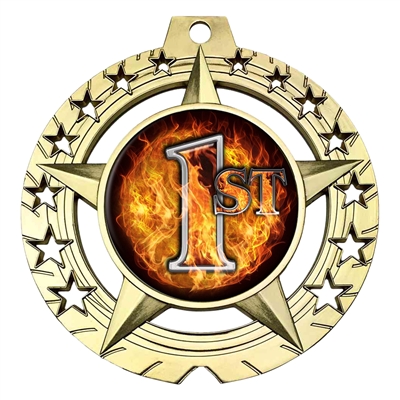 Flame 1st Place Medal