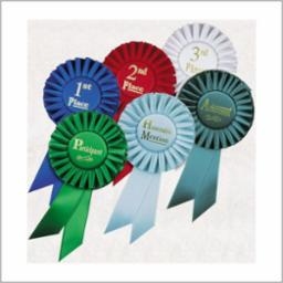 Choice of Small Rosette Ribbons 5RBS