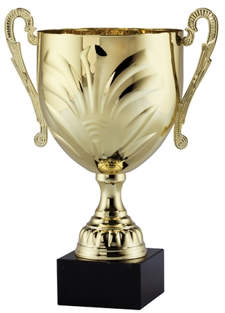16" Gold Full Metal Trophy Cup