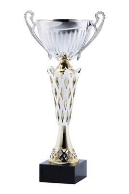 12" Trophy Cup with Marble Base