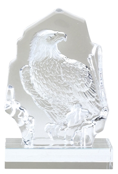 Sculptured Glass Eagle Award