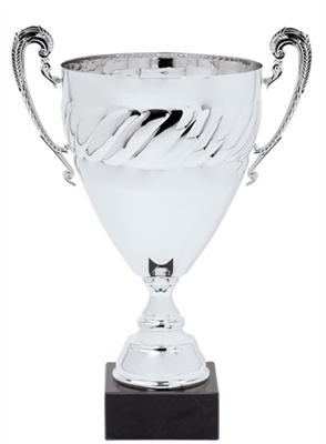 22" Silver Full Metal Award Trophy Cup