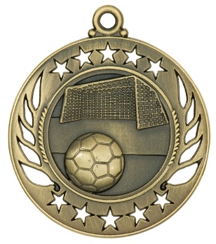 2-1/4" Galaxy Soccer Medal GM109