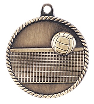 2" Volleyball Medal HR765