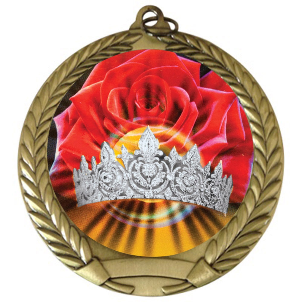 2-3/4" Beauty Queen Medal