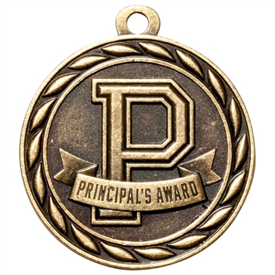 2" Scholastic Principal's Award Medal MS324