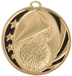2" MidNite Star Series Cheerleading Medal MS703