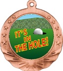 2-3/4" Motion Golf Medal MTN07