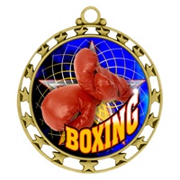 2-1/2" Superstar Color Insert Boxing Medal O34A-FCL-430