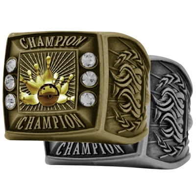 Bowling Champion Rings