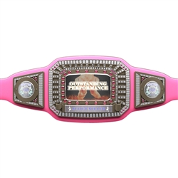 Custom Championship Award Belt SL-CAB1-Pink