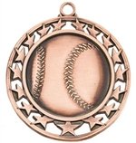 2-1/2" Super Star Baseball Medal SSM-1