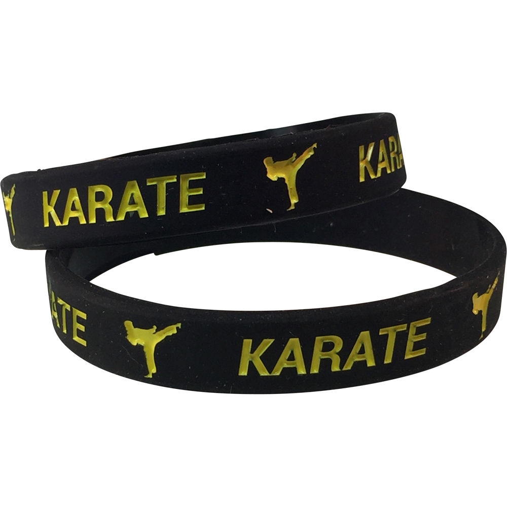 Silicone Karate Wrist Band