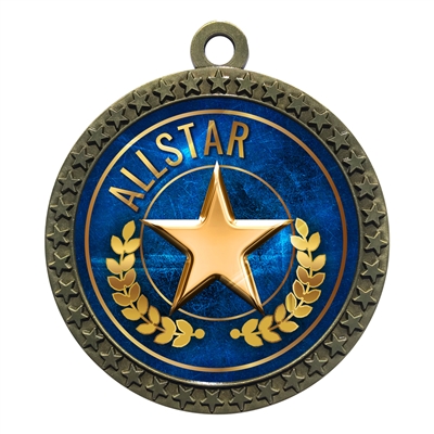 2-1/2" Allstar Medal