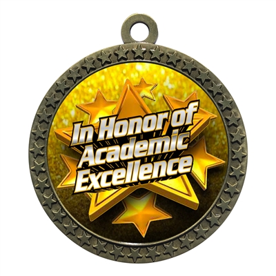2-1/2" Academic Excellence Medal