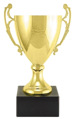 16" Gold Metal Trophy Cup