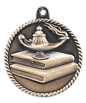 2" Lamp Medal HR740