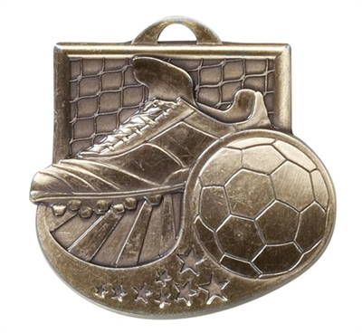 2" Star Blast Soccer Medal M1013