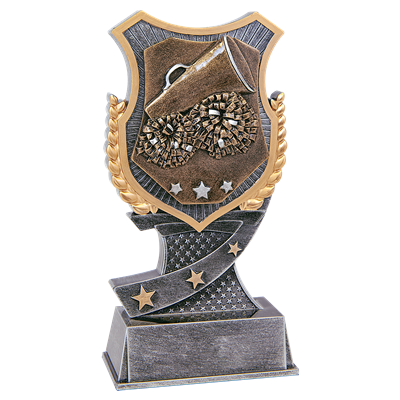 Shield Cheer Trophy