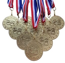 10 pack of 2" Express Series Drama Medal 10pk-DSS012