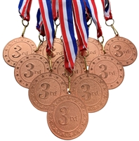 10 pack of 2" Express Series 3rd Place Medal 10pk-DSS03