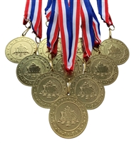 10 pack of 2" Express Series Chess Medal 10pk-DSS08