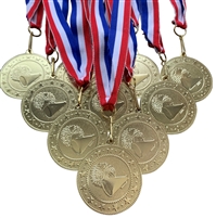 10 pack of 2" Express Series Cheerleading Medal 10pk-DSS08