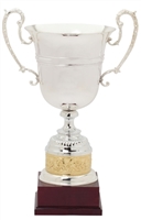 Silver Plated Italian Trophy Cup