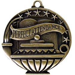 2" APM Academic Perfect Attendance Medal APM761
