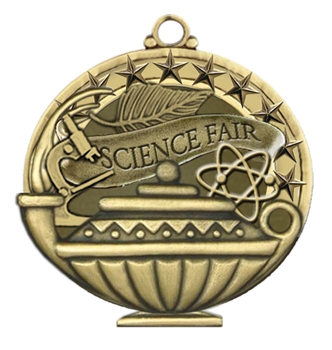 2" APM Academic Science Fair Medal APM775