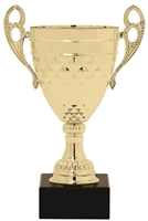 14" Gold Trophy Cup with Marble Base