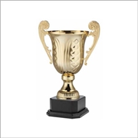 19" Gold Metal Trophy Cup