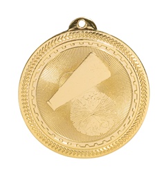 2" BriteLazer Series Cheerleading Medal BL205