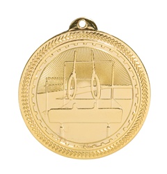 2" BriteLazer Series Gymnastics Medal BL211