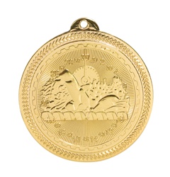 2" BriteLazer Series Swimming Medal BL216