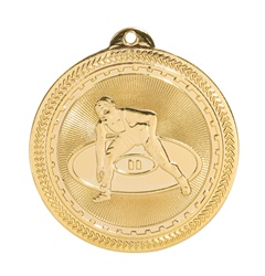 2" BriteLazer Series Wrestling Medal BL222