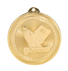 2" BriteLazer Series Religious Medal BL316