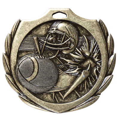 2-1/4" BM Series Football Medal BMD06