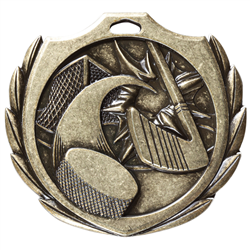 2-1/4" BM Series Hockey Medal BMD10