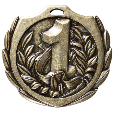 2-1/4" BM Series 1st Place Medal BMD21