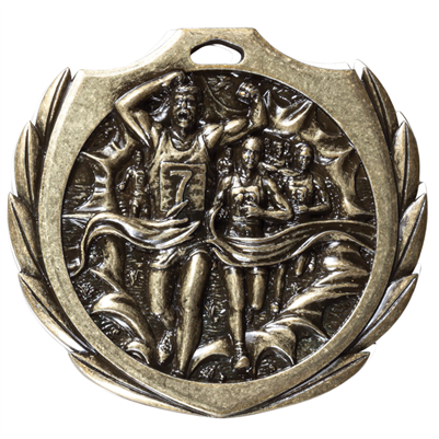 2-1/4" BM Series Cross Country Medal BMD25