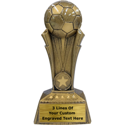 7-1/2" Soccer Ball Trophy