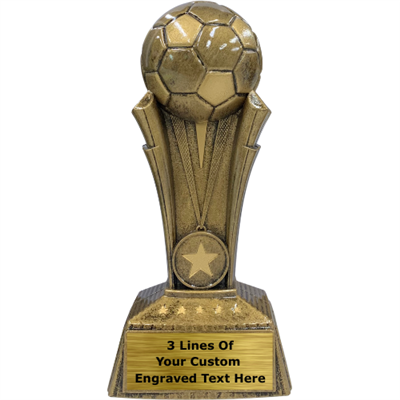 7-1/2" Soccer Ball Trophy