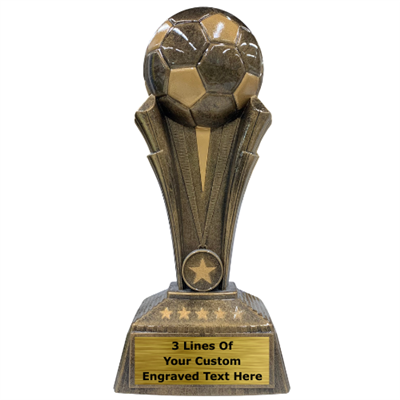 10" Soccer Ball Trophy