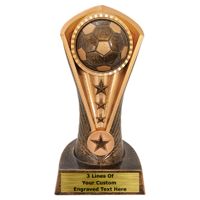 6-1/2" Soccer Ball Trophy