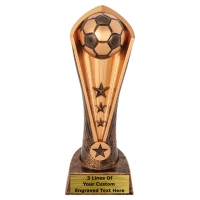 9" Soccer Ball Trophy