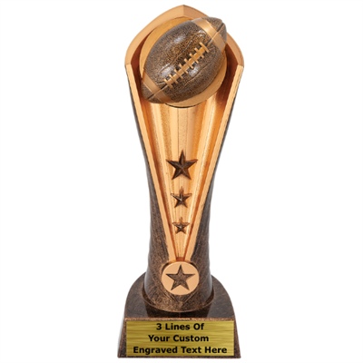 9" Football Trophy